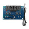 3pcs XH-W1401 Intelligent Digital Display Temperature Controller Upper And Lower Limit Setting