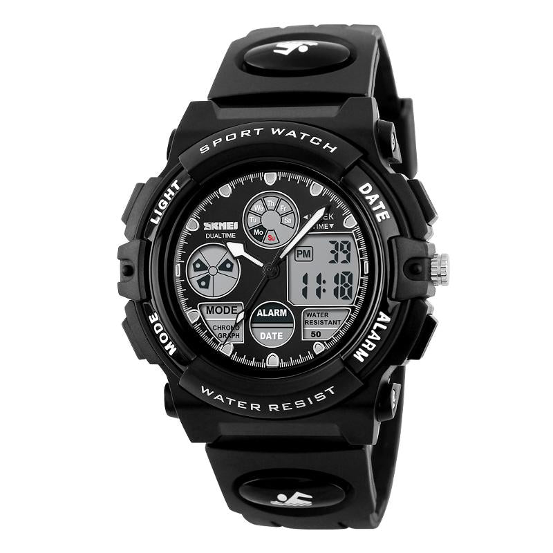 SKMEI 1163 Fashion Children Digital Watch Swimming Dual Display Kids Sport Watch