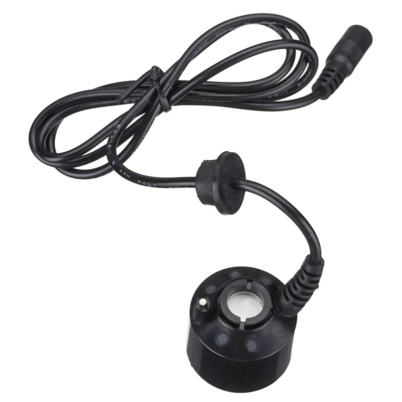 6 LED Color Changing Mini Mist Maker Fogger Water Fountain Pond Fog Machine Atomizer Air Humidifier