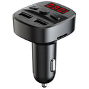 Bakeey 2.1A Dual USB Digital Display bluetooth FM Transmitter Fast Charging Car Charger For iPhone XS 11 Pro Huawei P30 Mate 30 Xiaomi Mi9 9Pro