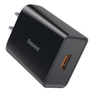 Baseus 18W QC3.0 Single USB Charger for iPhone 11 Pro XR Huawei P30 for Samsung Xiaomi
