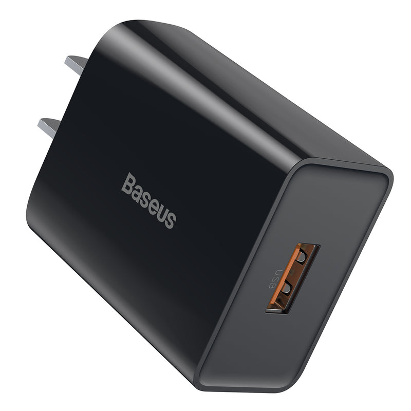 Baseus 18W QC3.0 Single USB Charger for iPhone 11 Pro XR Huawei P30 for Samsung Xiaomi