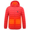 Electric USB Intelligent Heated Warm Back Abdomen Neck Cervical Spine Hooded Winter Jacket Motorcycle Skiing Riding Coats