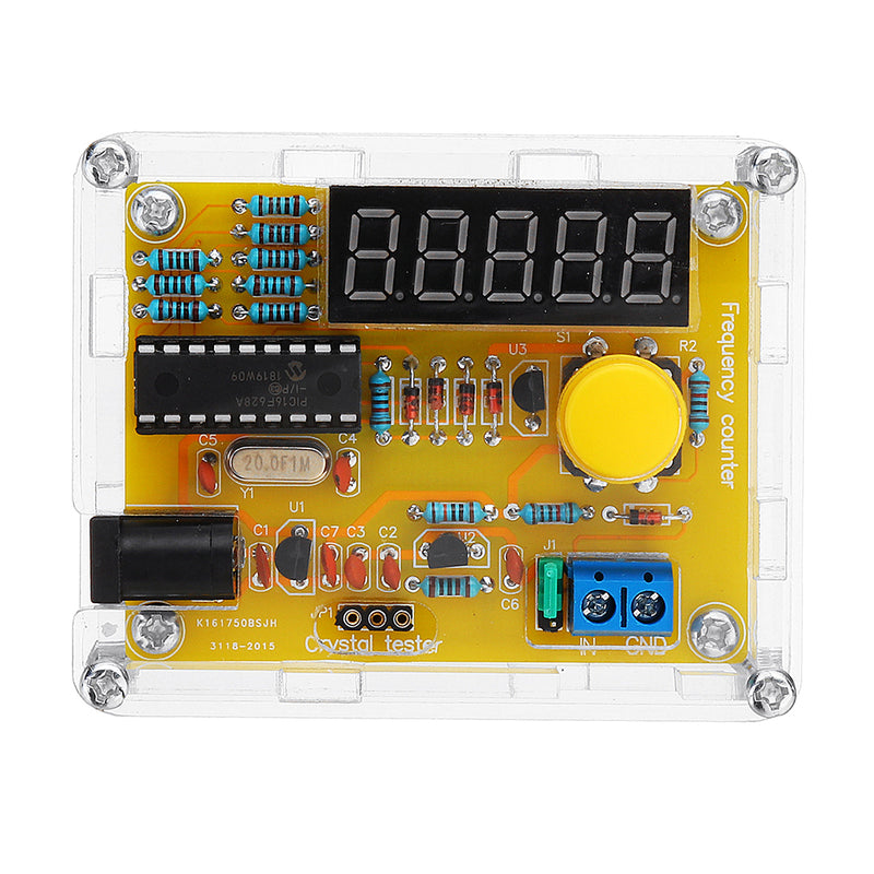 Geekcreit 1Hz-50MHz Crystal Oscillator Frequency Tester Counter Meter With Case