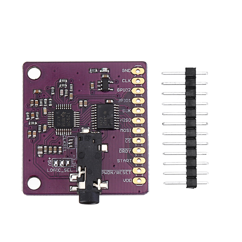 CJMCU-1292 ADS1292R ECG Respiratory Impedance ECG 2 Channel 24-bit A/D Converter
