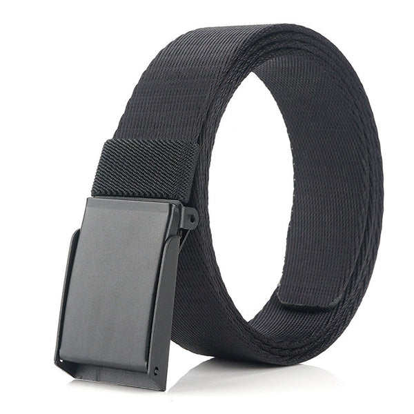 AWMN 120cm Nylon Belt Zinc Alloy Tactical Belts Quick Release Casual Belt