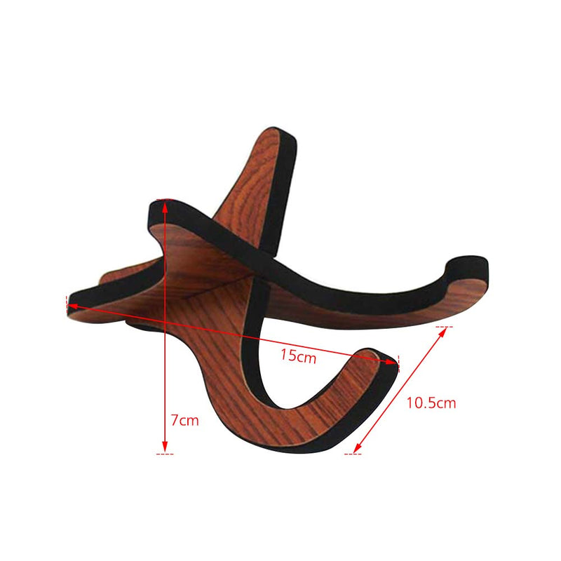 Portable Wooden Thumb Piano Stand Holder Kalimb a Bracket for 10-Key 17-Key Kalimb a