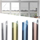200x60cm One Way Mirror Window Film Home Office Reflective Sticker Self-Adhesive