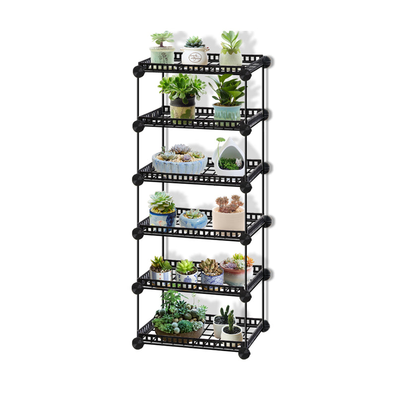 3-6 Layer Flower Pot Plants Stand Display Shelf Organization Home Garden Planter Holder Rack