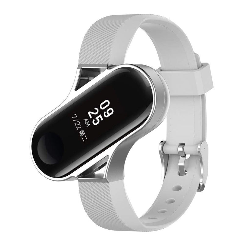 Bakeey Unique Design Watch Band Full Alloy Replacement Watch Strap for Xiaomi Mi band 3