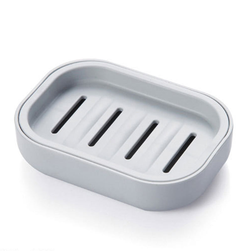 Soap Dish Box Case Holder Container Draining Home Bathroom Toilet Shower Travel