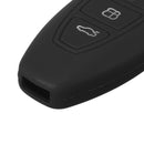 Silicone 3-Button Remote Key Fob Case Cover for FORD FOCUS MONDEO KUGA FIESTA FUSION