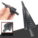 4-32mm Spiral Step Cone Drill Bit Multifunction Metal Hole Cutter Tool Kit