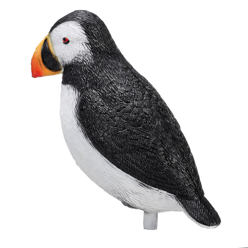 Simulation Puffin Bird Seabird Statue Ornament Garden Sculpture Rockery Decorations
