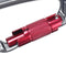 Auto-locking Carabiner D Shaped Clips for Mountain Rock Climbing Arborist Rescue