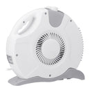 220V 1600W Desktop Heater Fan Space Heater Portable Winter Warm Home Office Desk Heating Fan
