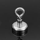 Effetool 25mmx36mm 22kg Neodymium Recovery Magnet Metal Detector Claw Hook Magnet