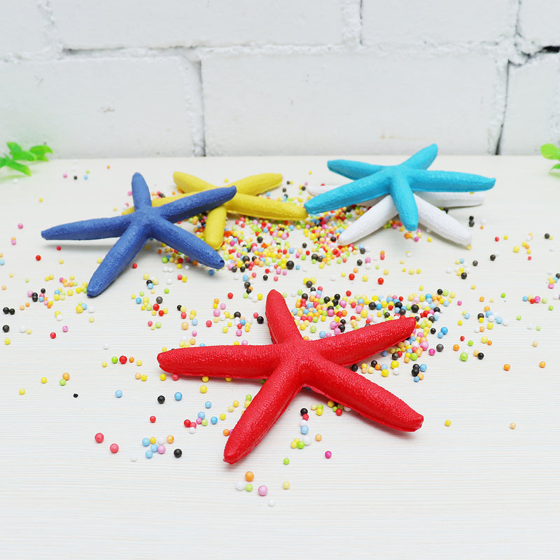 Artificial Finger Starfish Coastal Beach Christmas Tree Ornaments Ball Decorations