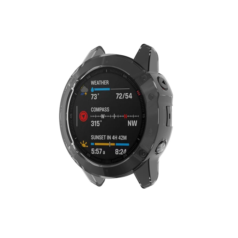 Bakeey TPU Transparent Watch Case Protector for Garmin fenix 6S Smart Watch