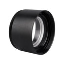 WD165 0.5X Stereo Microscope Auxiliary Objective Lens Barlow Lens with Mounting Thread