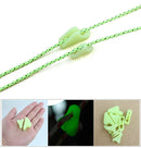 Outdoor Nightglow Luminous Rope Cord Fastener Adjustable Triangle Buckle Tent Canopy Accessories