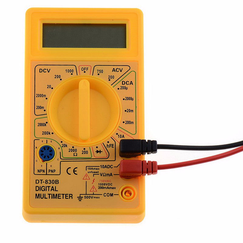 ALL SUN DT830B 1000V 10A LCD Portable Digital Multimeter AC/DC Ammeter Voltmeter Ohmmeter Electrical Tester