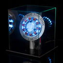 MK1 Aluminum Alloy Tony 1:1 Arc Reactor DIY Model Kit LED Chest Lamp USB Movie Props Gifts Science Toy