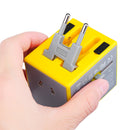 AUGIENB All In One Universal Conversion Plug UK/EU/AU/US Electric Plug Converter AC Power Adapter USB Charger