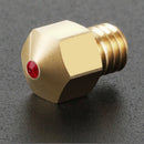 Ruby/Colorless Sapphire 0.4mm V6 High Temperature Nozzle Suit PETG/ABS/PEI/PEEK/NYLON for 3D Printer 1.75MM Filament