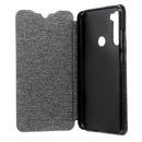 Bakeey Flip Shockproof Fabric Soft Silicone Edge Full Body Protective Case For Xiaomi Redmi Note 8