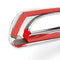 2Pcs Chrome ABS Car Rear Fog Lamp Cover Trims Light Decor for VW Tiguan 2010-2015