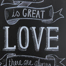 Love Miracle Sheet Metal Drawing Home Wall Poster Metal Painting Tin Sign