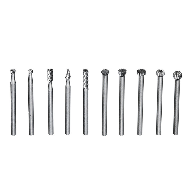 20Pcs 3mm Shank HSS Router Bit Woodworking Cutter Milling Cutter For Power Tool