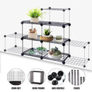 3-6 Layer Flower Pot Plants Stand Display Shelf Organization Home Garden Planter Holder Rack