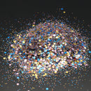 4 Pots 10ml Nail Art Glitter Powder Sheet Sequins Sparkly Colorful Christmas Iridescent Acrylic Tips