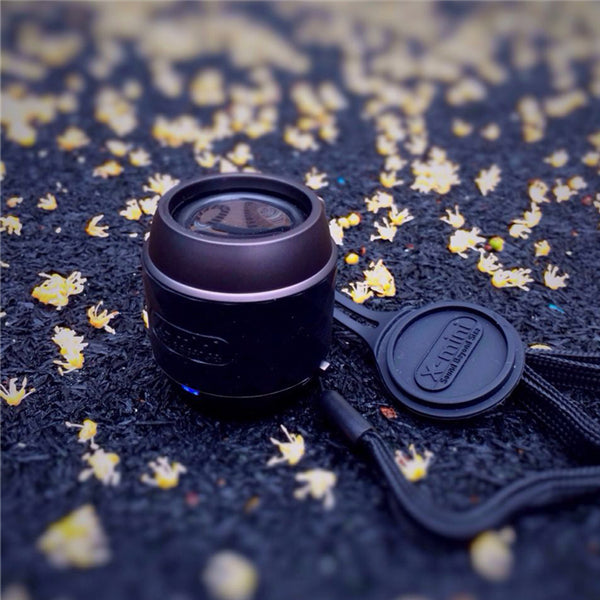 X-MINI WE Thumbsize Portable Hanging Rope Dirtproof Aux-in Audio Output bluetooth Speaker