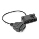 Diagnostic Tool Adapter Diagnostic Cable 7 Pin Male OBD1 to OBD2 OBDII 16 Pin For Ford EFI