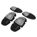 4Pcs Paintball Airsoft Combat Protective Military Tactical Knee Elbow Protector Pad Set Insert CS Training Gear