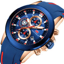 MINIFOCUS 0287G Fashion Men Watch 3ATM Waterproof Chronograph Sport Quartz Watch