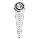 Silver/Black Mini Drawing Ruler Woodworking Alloy Compass Multi-function Circle Drawing Kits