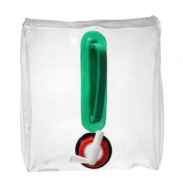 Easy Camp Folding Water Carrier Container Bag Bottle 10L Transparent LDPE