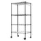 4 Tiers Storage Shelf Bookshelf Books Display Storage Racks Plants Stand Living Room Standing Shelves Books Magazine Organizer