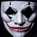 Halloween Skull Vampire V Clown Mask Bar Dance Horror Scary Soul Hip-hop Male Adult