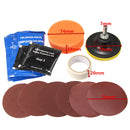 Headlight Lens Restoration Cleaner Kit Plastic Light Polishing Cleaner Repair Tool