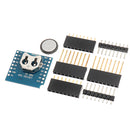 10Pcs LILYGO RTC DS1307 Real Time Clock + Battery Shield For WeMos D1 Mini Development Board