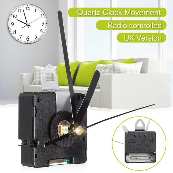 Atomic Radio Controlled Silent Clock Movement DIY Kit For UK MSF Signal