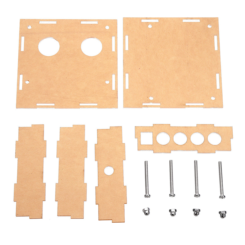 Acrylic Transparent Shell Housing For 6J1 Valve Preamp Tube PreAmplifier Module Case