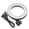 bluetooth Tripod Selfie Stick With LED Ring Fill Light with Stand Lighting Kit for Phone Camera