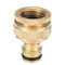 1/2 & 3/4 Inch Brass Faucet Adapter Female Washing Machine Water Tap Hose Quick Connector