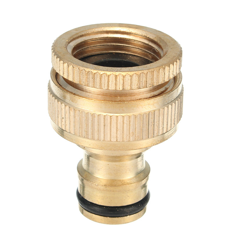 1/2 & 3/4 Inch Brass Faucet Adapter Female Washing Machine Water Tap Hose Quick Connector